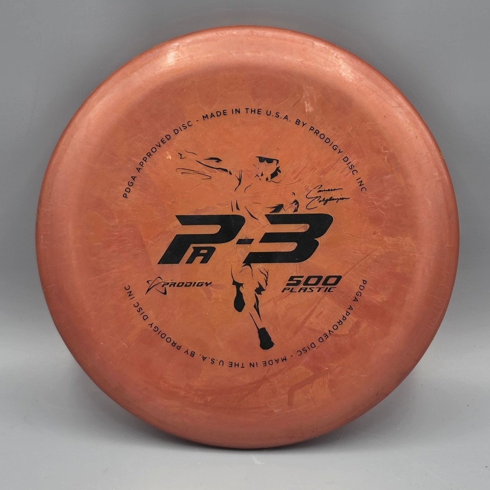 Prodigy Putter 173g Orange PA-3 500 Plastic Colglazier Signature Disc